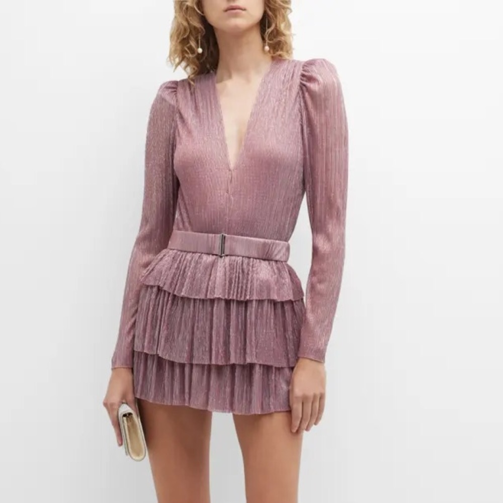 Sabina Musayev Carry Mini Dress in Pink - New With Tags - Picture 5 of 9